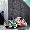 1952 Mercedes-Benz 220A. The Rose Car, painted by Hiro Yamagata