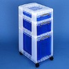 Storage tower with 1x4 + 1x9 + 1x19 litre boxes