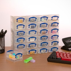 0.07 litre x24 Really Useful Organiser Pack