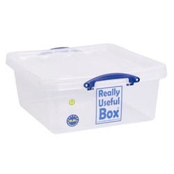 31.5 litre quality nestable Really Useful Box + 10 compartment sorting tray