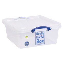 31.5 litre quality nestable Really Useful Box + 24 compartment sorting tray