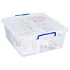 31.5 litre quality nestable RUB with winged lid