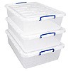 47 litre quality nestable RUB with winged lid