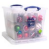60 litre quality nestable Really Useful Box with card dividers