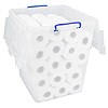 87 litre quality nestable RUB with winged lid