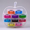  Small apple organiser with 10x0.07 litre boxes
