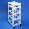 Storage tower without 1x4 + 3x9 litre boxes