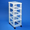 Storage tower WITHOUT 4x12 litre drawers