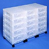 Storage tower triple with 15x7 litre Really Useful Drawers