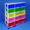 Storage tower triple with 5x12 + 5x30 litre Really Useful Drawers