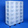 Storage tower triple with 18x12 litre Really Useful Drawers